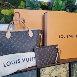 Louis Vuitton Brown Monogram Tote